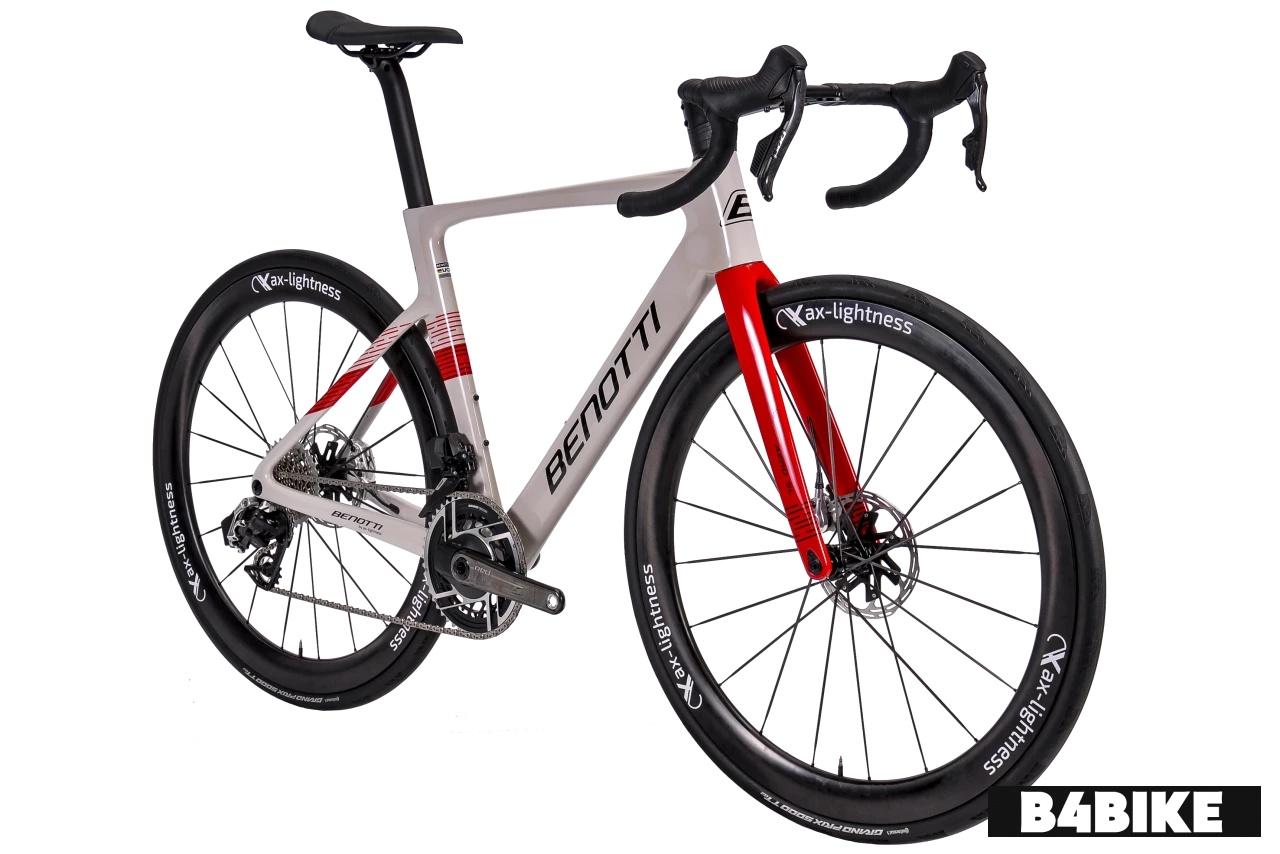 BENOTTI Fuoco Aero SL - LTD SRAM Red AXS - Offwhite Red