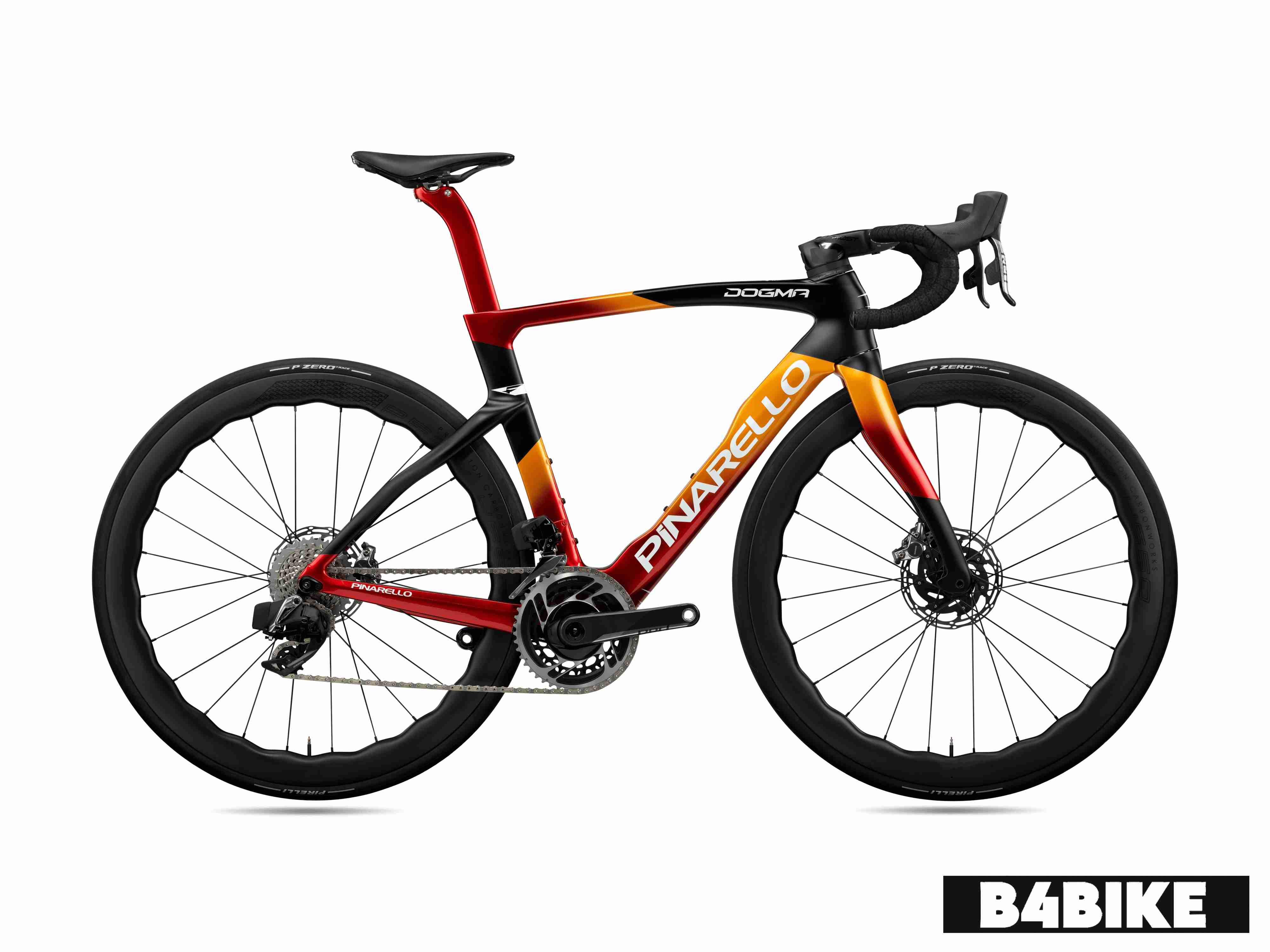 Pinarello Dogma F Red eTap AXS - Nebula Sun