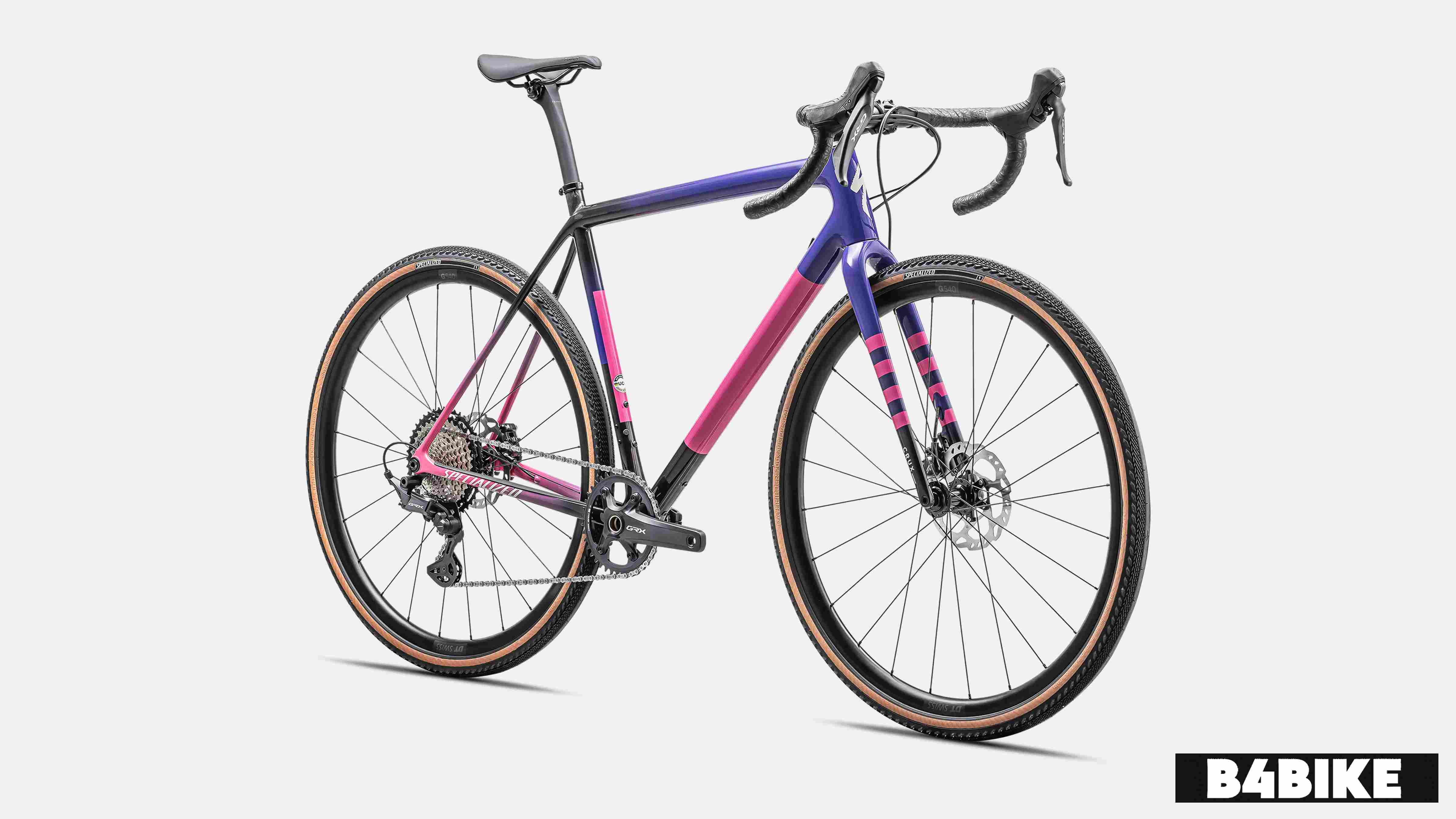 Specialized Crux Comp - Gloss Carbon / Purple Haze / Rebel Pink / Birch