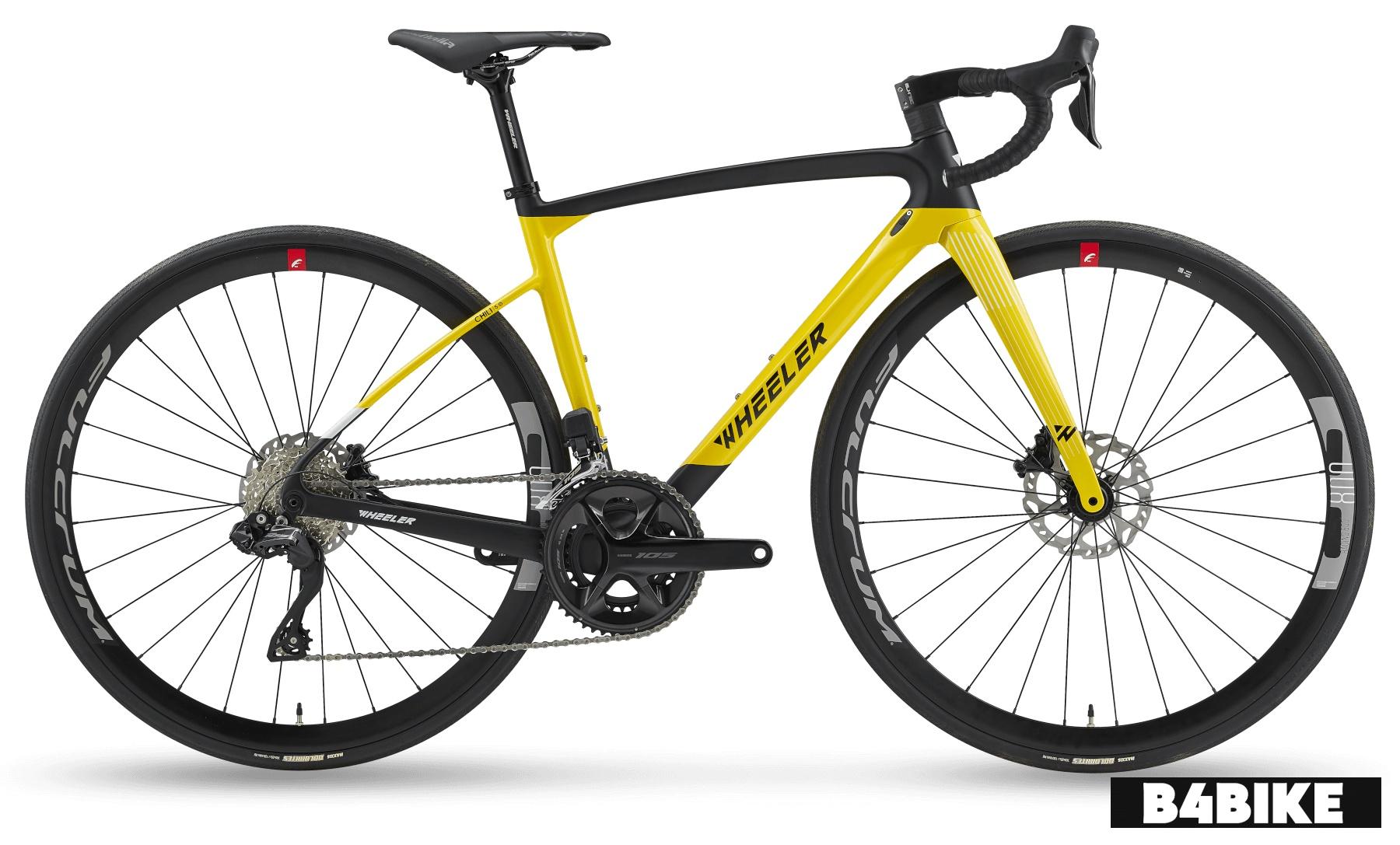 Wheeler Chili 5.0 Di2 - Matte Yellow/Carbon UD