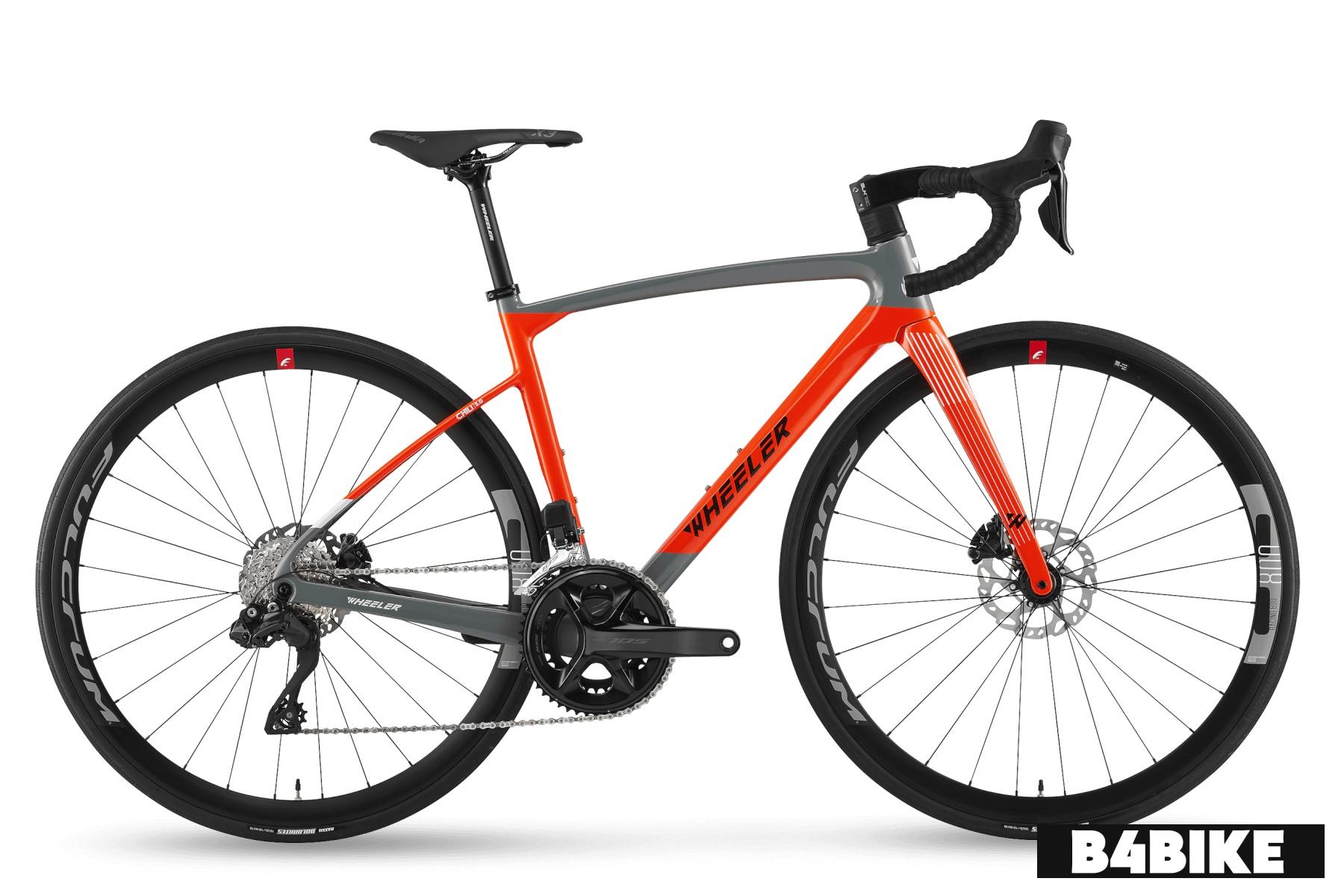 Wheeler Chili 5.0 Di2 - Glossy Gray/Orange